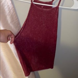 maroon soft and sexy tank